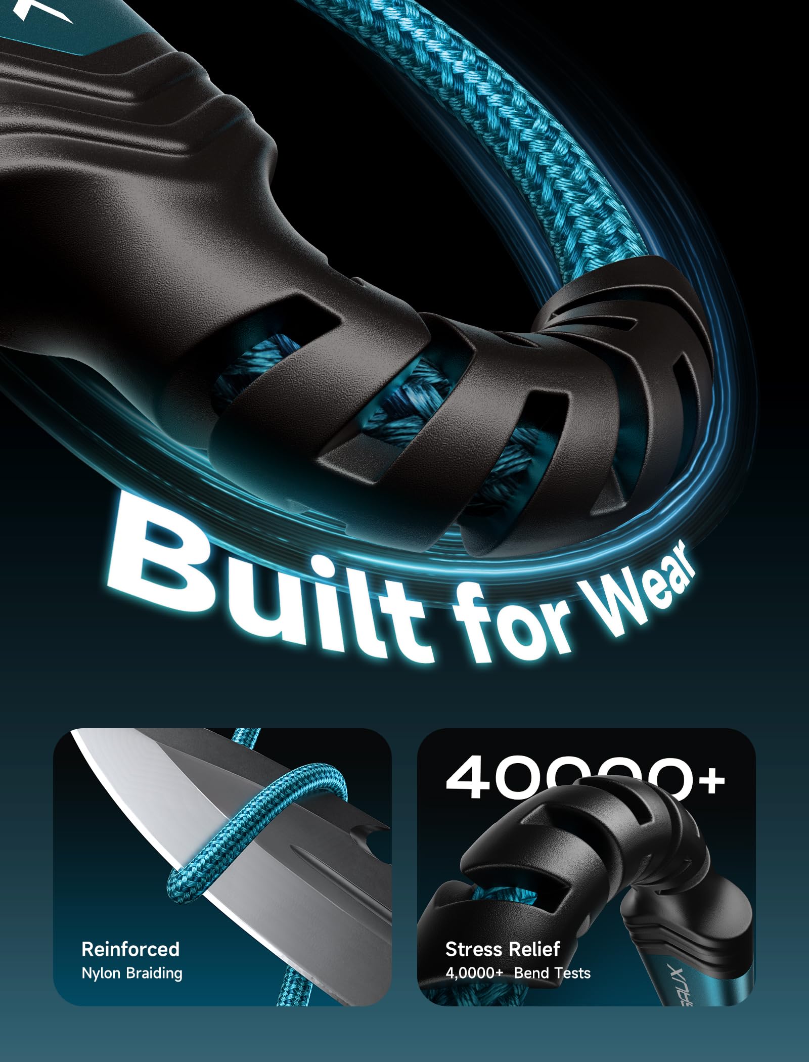 Foto 6 pulgar | Cable Usb C Jsaux De 10 Pies [paquete De 2]  Carga Rápida Usb A A Usb C 3.1 A. - Venta Internacional.