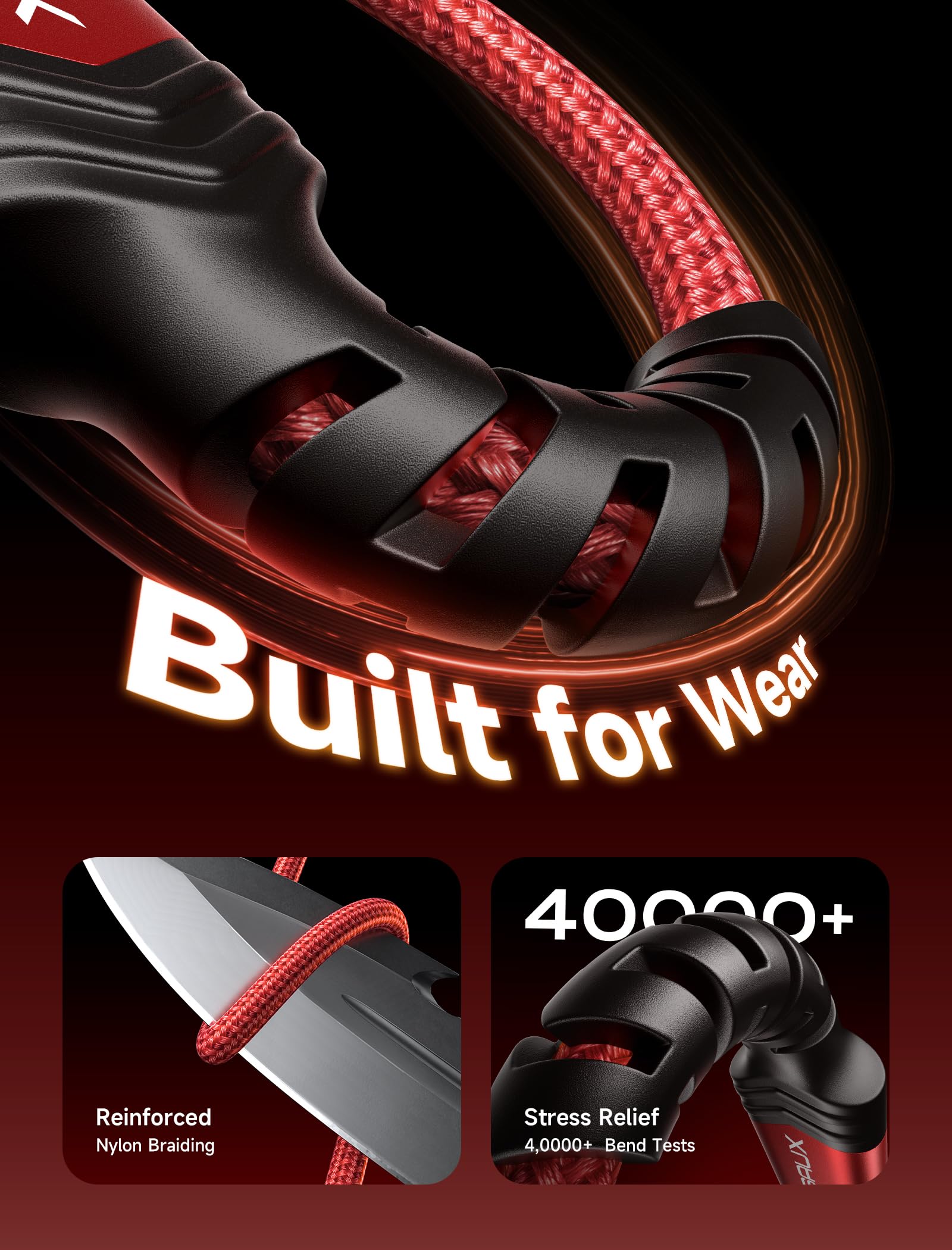 Foto 6 pulgar | Cable Usb C Jsaux [paquete De 3 M] De Carga Rápida Para Iphone Samsung - Venta Internacional.