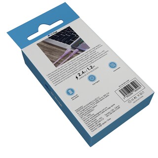 Foto 4 | Cable Tipo Usb A Tipo C Carga Rápida Indicador Led 1.2 M Color Lila