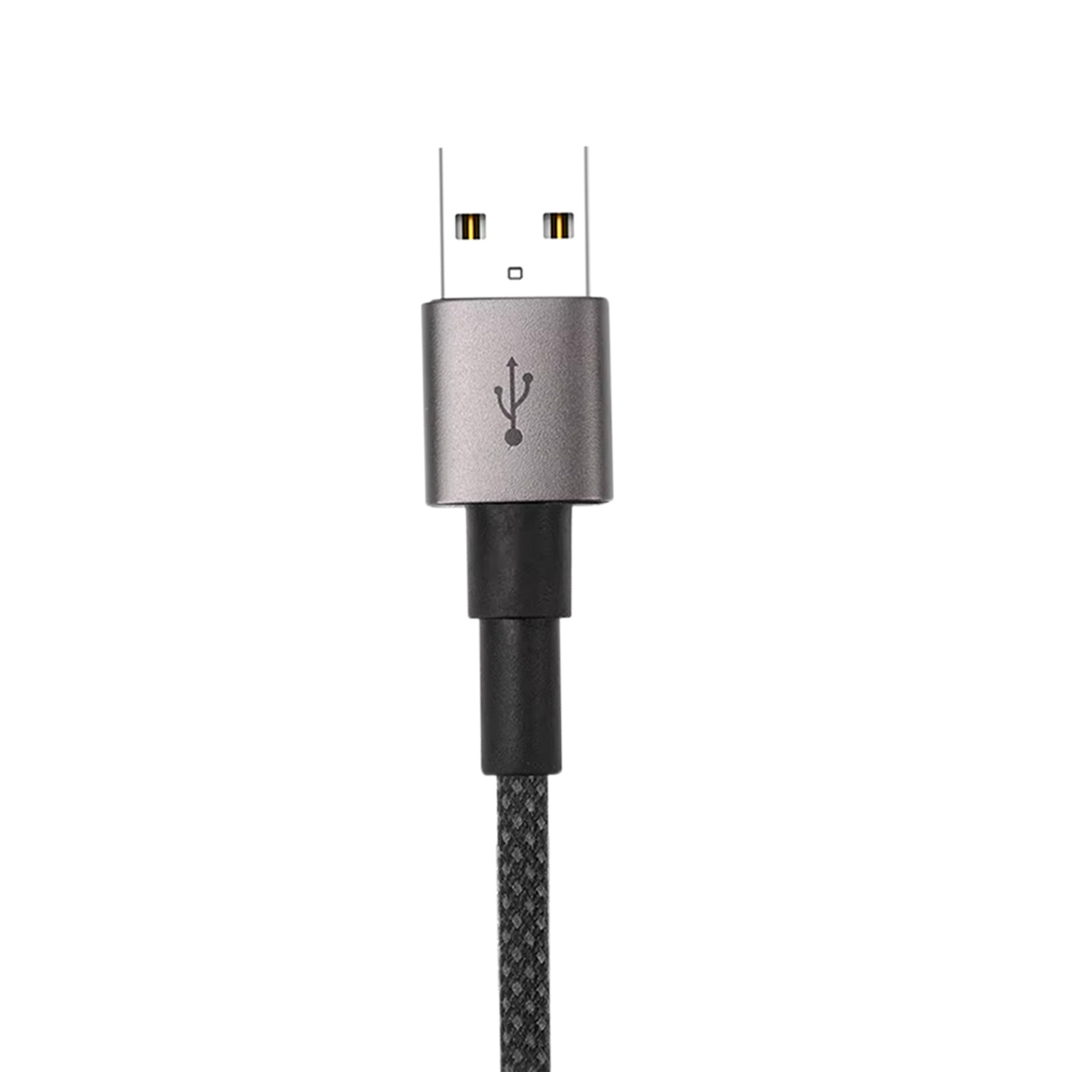 Foto 4 pulgar | Cable Usb A A Tipo C Trenzado Reforzado Carga Rápida 1 Metro Negro