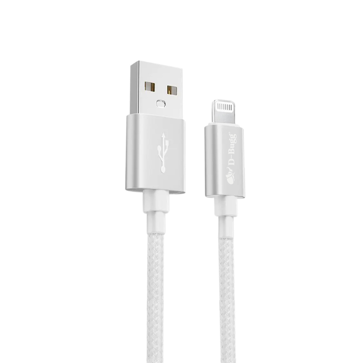 Foto 2 pulgar | Cable Trenzado Usb C A Usb C Carga Rápida 1m Blanco