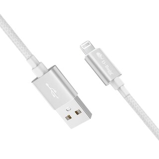 Foto 2 | Cable Trenzado Usb C A Usb C Carga Rápida 1m Blanco