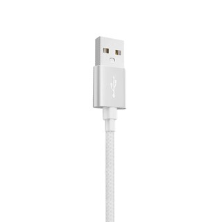 Foto 3 | Cable Trenzado Usb C A Usb C Carga Rápida 1m Blanco