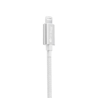 Foto 4 | Cable Trenzado Usb C A Usb C Carga Rápida 1m Blanco