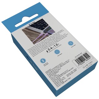 Foto 4 | Cable Tipo Usb A Lightning Carga Rápida Indicador Led 1.2 M Color Lila