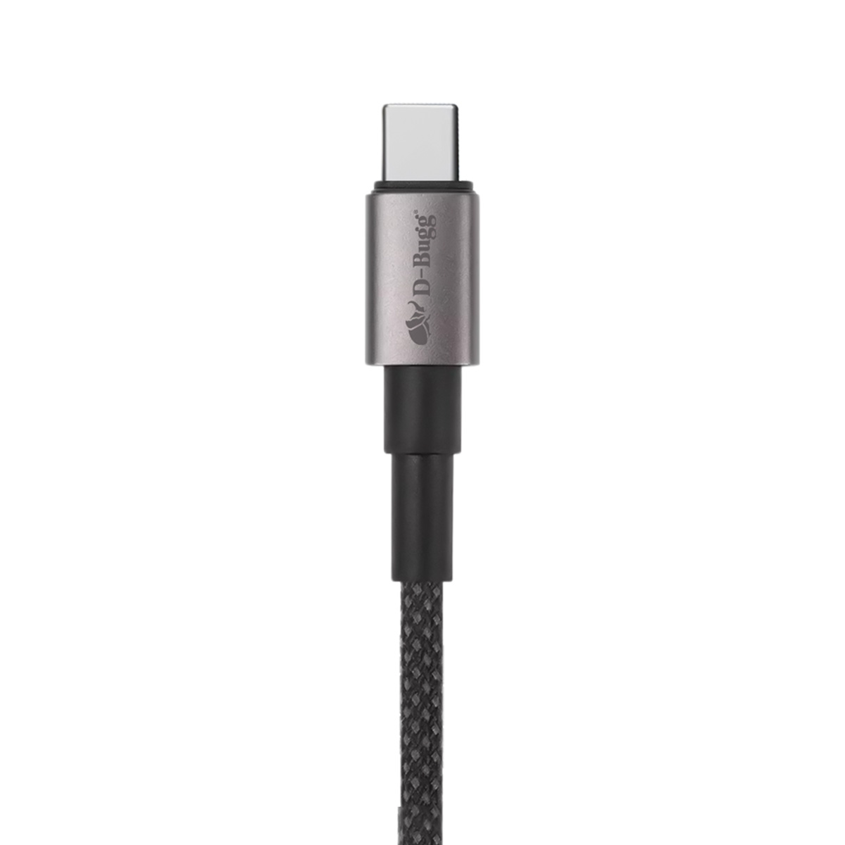 Foto 4 pulgar | Cable Trenzado Usb C A Usb C Carga Rápida 1m Negro