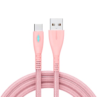Foto 1 | Cable USB a Tipo C Carga Rápida Indicador Led 1.2 m