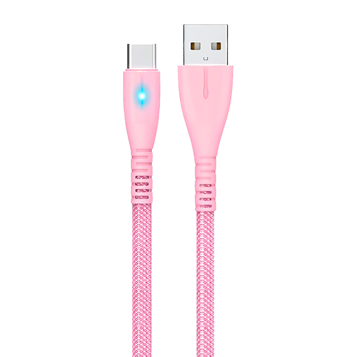 Foto 2 | Cable USB a Tipo C Carga Rápida Indicador Led 1.2 m