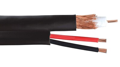 Foto 2 | Cable Cctv Five Star Cable Rg59 Siamés De 500 Pies Con Alimentación - Venta Internacional.