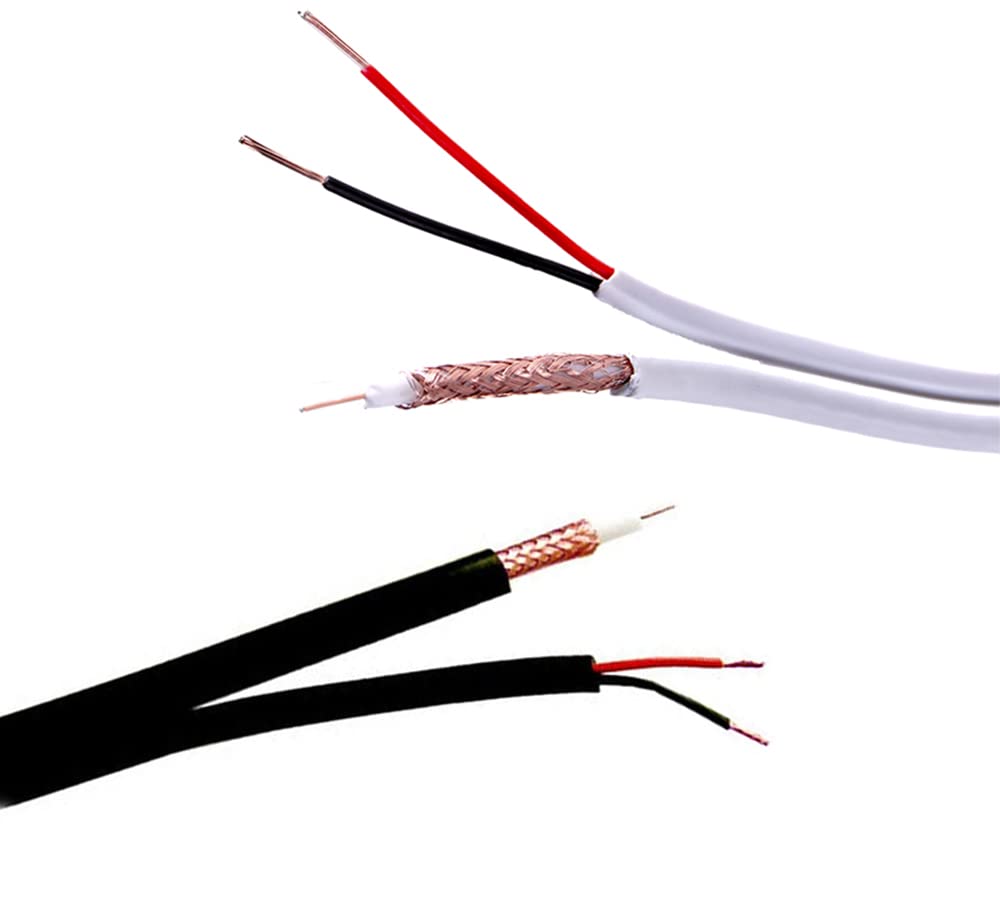 Foto 5 pulgar | Cable Cctv Five Star Cable Rg59 Siamés De 500 Pies Con Alimentación - Venta Internacional.