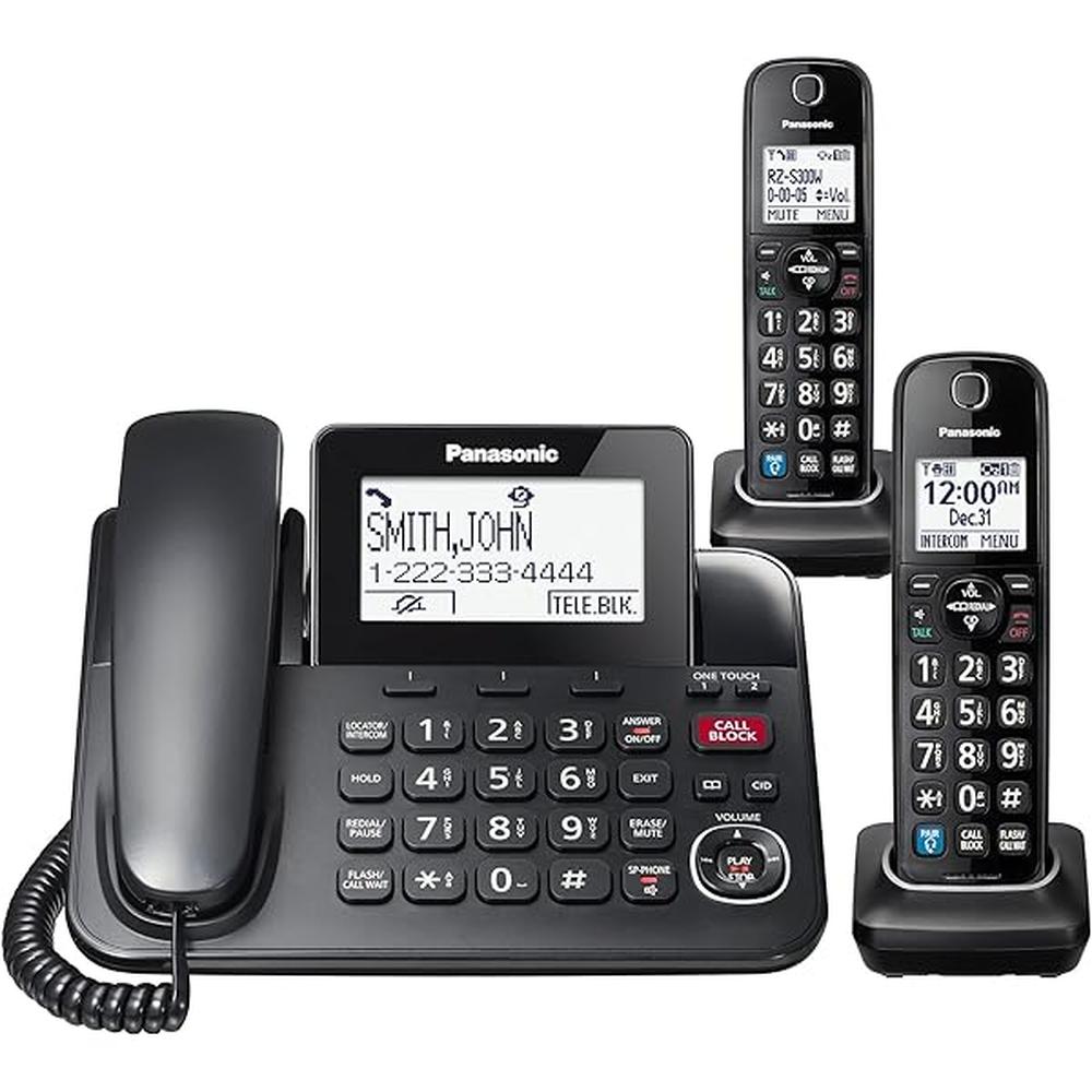 Foto 3 pulgar | Teléfono Alámbrico E Inalámbrico Panasonic Kx-tgf882