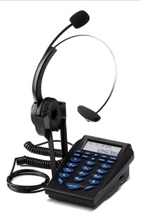 Foto 1 | Telefono Con Cable Y Diadema Para Call Center Chuyland Negro Centro De Llamadas Headset