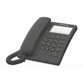 Foto 1 | Teléfono Alámbrico Panasonic color Negro
