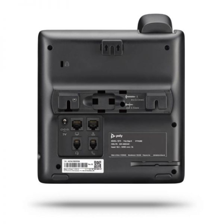 Foto 4 pulgar | Teléfono Ip Hp Poly Edge B10 Con Fuente De Poder, Voz Sobre Ip, Color Negro, Uso Empresarial