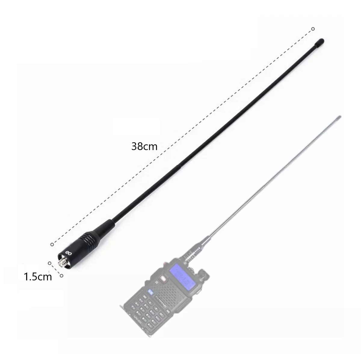Foto 3 pulgar | Kit Antenas De Alta Ganancia Radios, 4 Piezas Eo Safe Imports Esi-10954-1 Negro