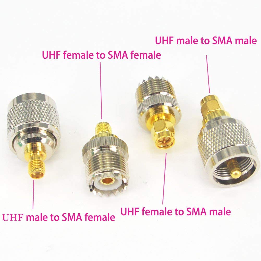 Foto 6 pulgar | Kit Adaptador De Conector Rf Onelinkmore Sma A Uhf, 4 Piezas - Venta Internacional.