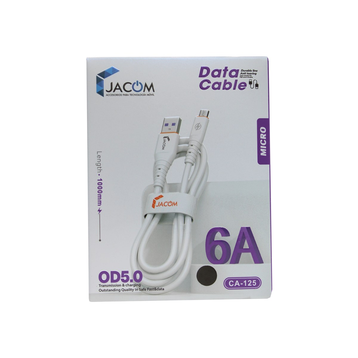 Foto 1 | Paquete De 10 Piezas De Cables Con Entrada V8 (micro) A Usb.