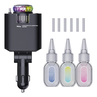 Foto 1 | Cargador Para Auto 100w Rápida Carga Con Aromaterapia