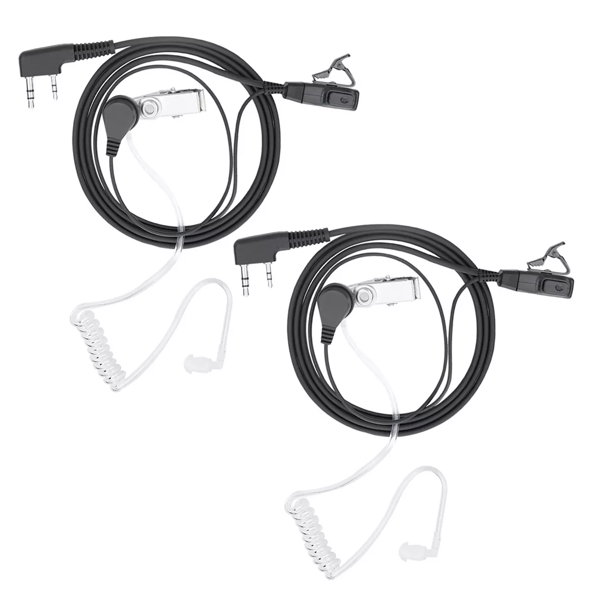 Foto 2 pulgar | Audífonos  Manos Libres para Baofeng Kenwood Linton Blancos 2 Piezas