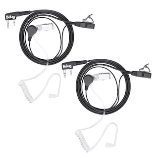 Foto 1 | Audífonos Manos Libres Para Baofeng Kenwood Linton 2 Pzs, Belug Blanco