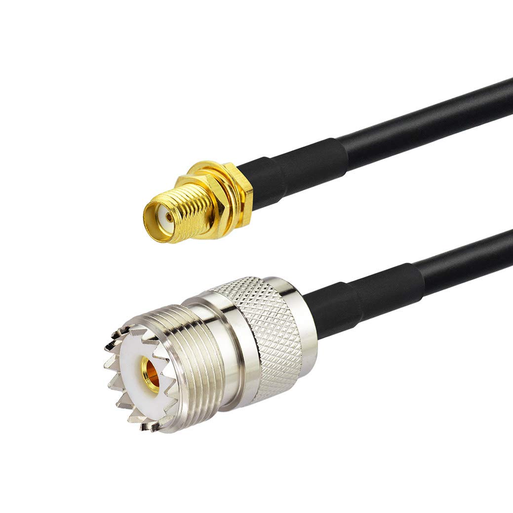 Foto 4 pulgar | Cable Adaptador De Antena Bingfu Sma Hembra A Uhf So239 Hembra - Venta Internacional.