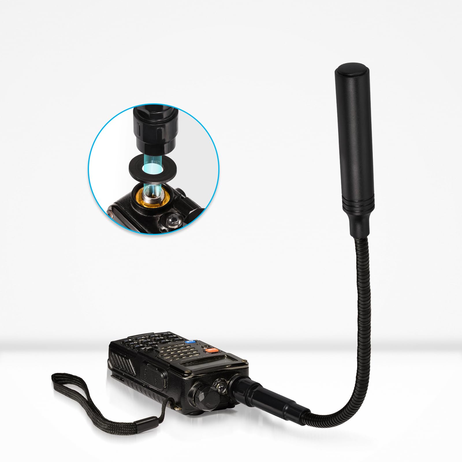 Foto 5 pulgar | Antena Bingfu Vhf De Alta Ganancia Uhf 136-174 Mhz 400-520 Mhz - Venta Internacional.