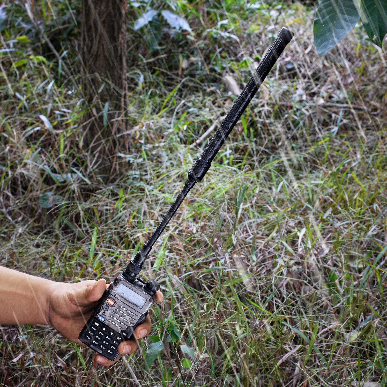 Foto 3 | Antena Bingfu Gooseneck Cs Táctica De Doble Banda Vhf Uhf 20w - Venta Internacional.