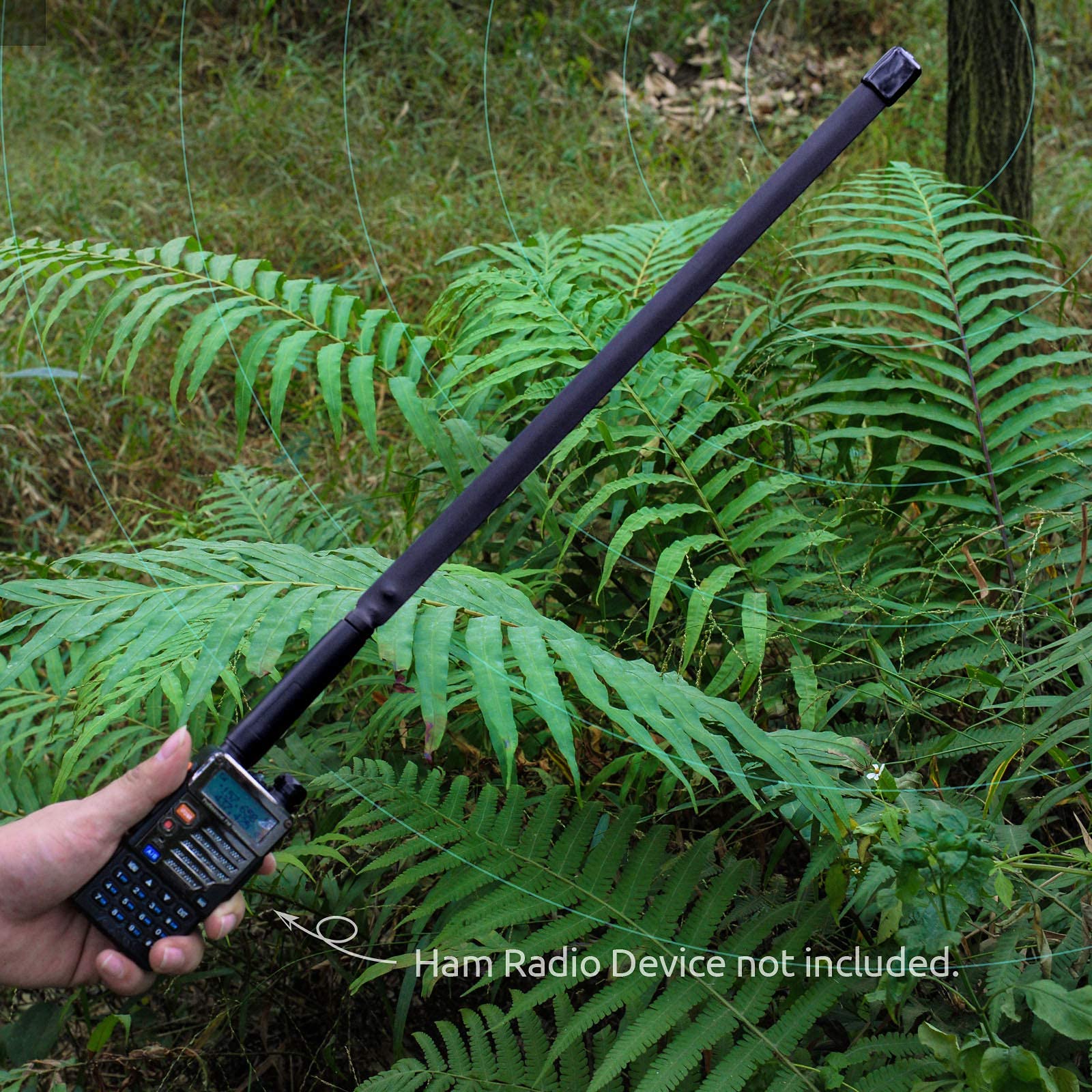Foto 4 pulgar | Antena Bingfu Plegable Cs Táctica Vhf Uhf 136-520 Mhz 47 Cm - Venta Internacional.