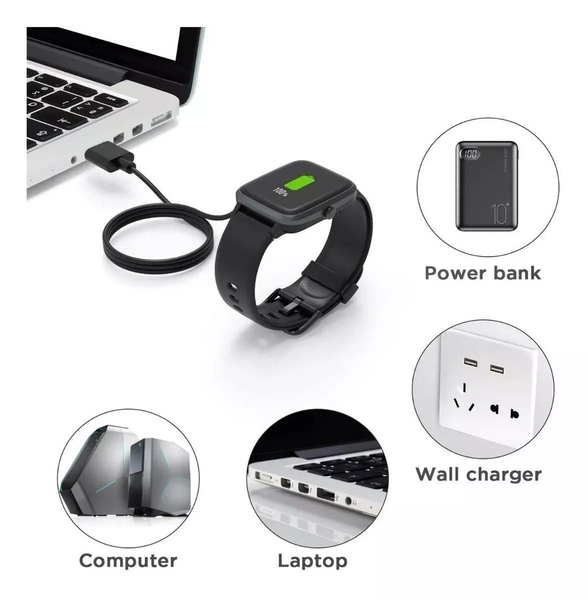 Foto 4 pulgar | Cable Usb Genérico Compatible con Smartwatch P22