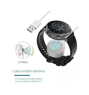 Foto 4 | Base Soporte De Carga Reloj Inteligente Gt2 / Gt2e Blanco
