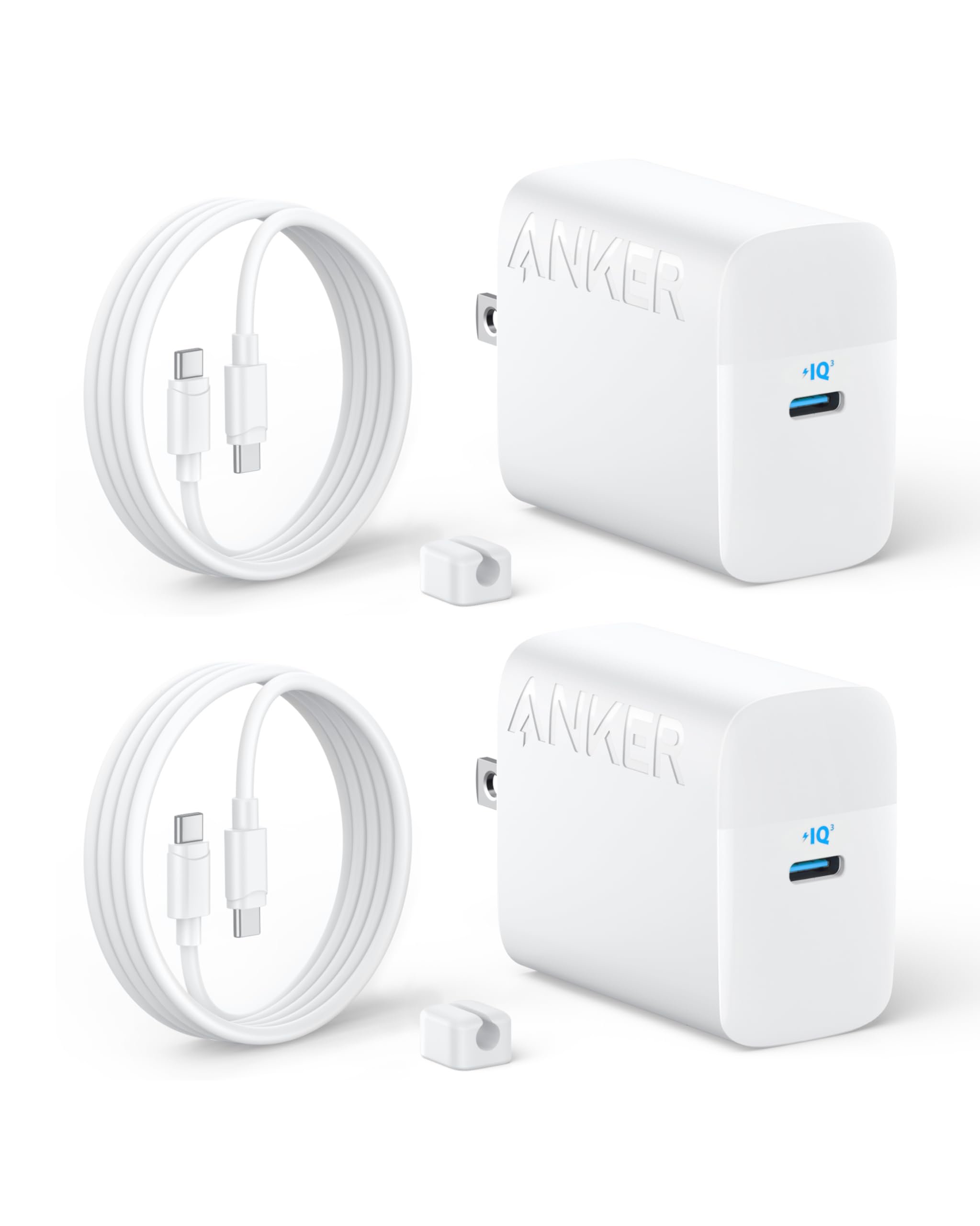 Foto 2 pulgar | Cargadores Anker USB-C Superrápido de 45 W para Samsung Galaxy S24 Paquete de 2 - Venta Internacional