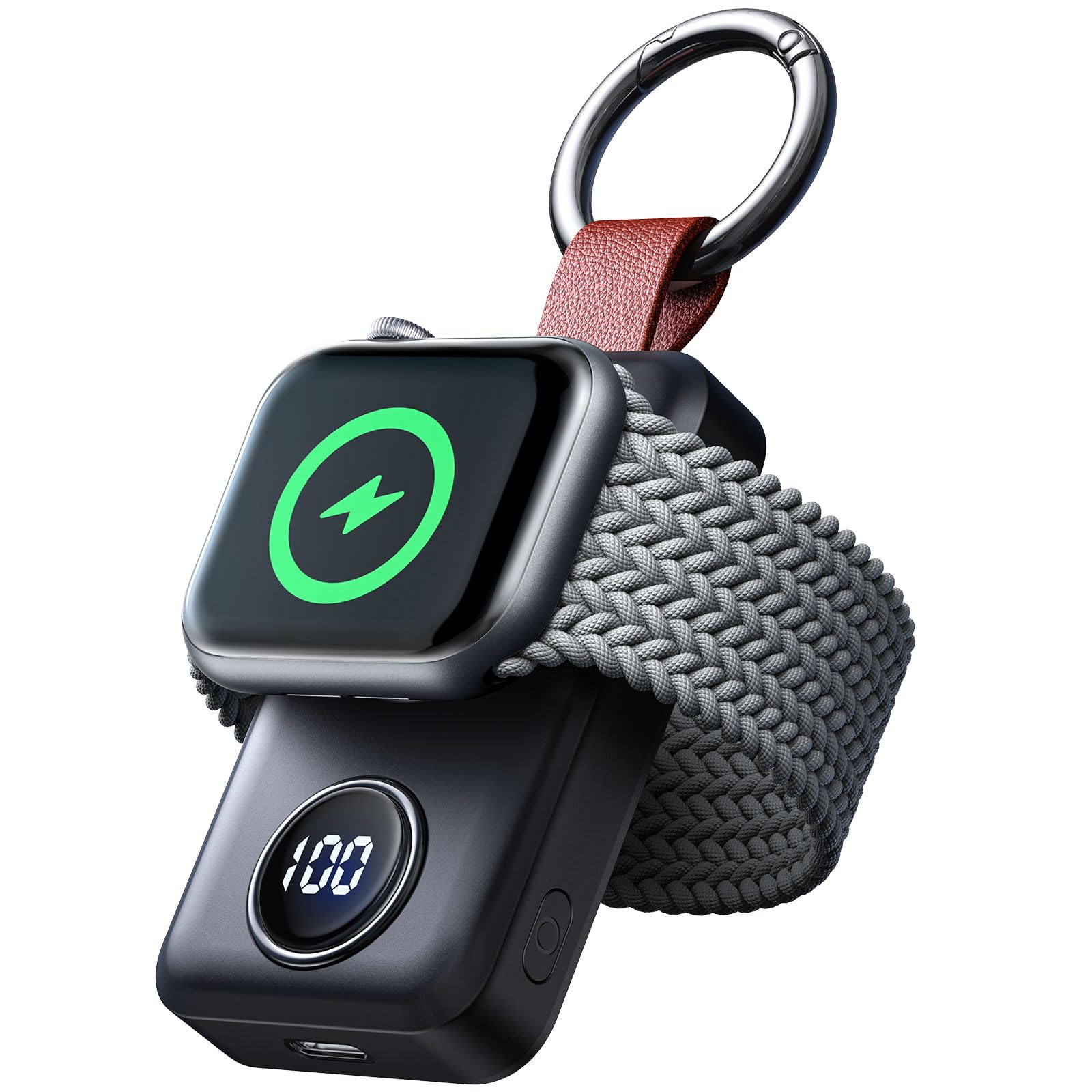 Foto 2 pulgar | Cargador Inalámbrico Portátil Joyroom Para Apple Watch 2000mah - Venta Internacional.