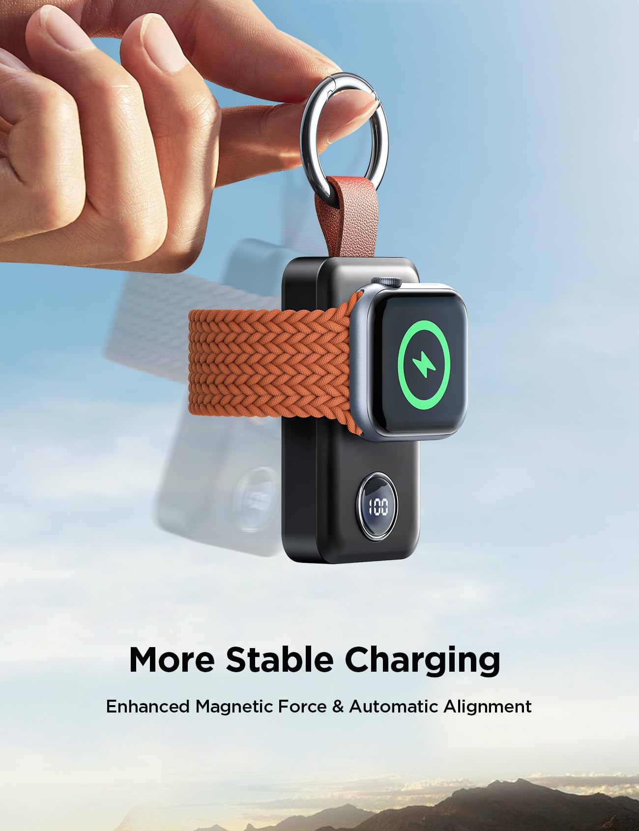 Foto 5 pulgar | Cargador Inalámbrico Portátil Joyroom Para Apple Watch 2000mah - Venta Internacional.