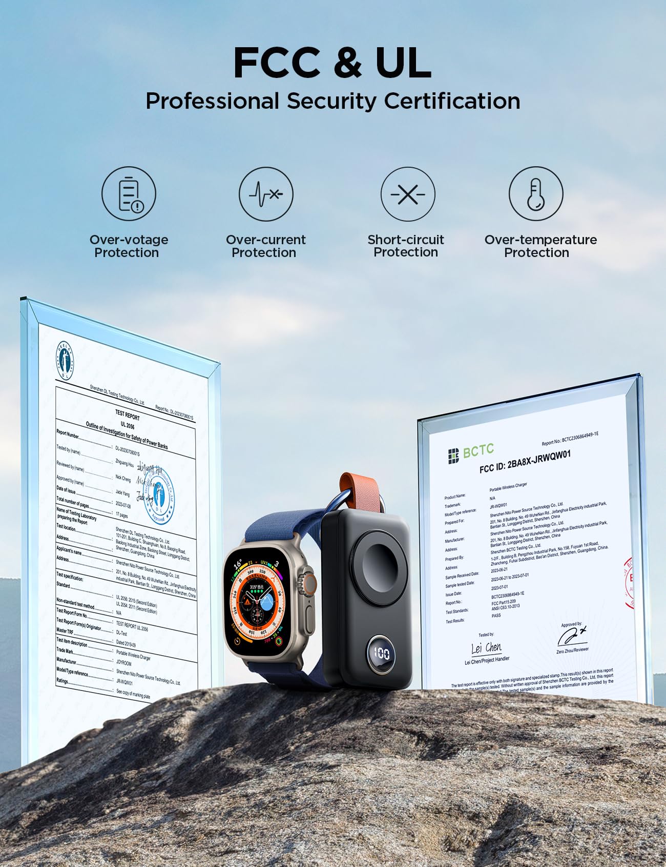 Foto 8 pulgar | Cargador Inalámbrico Portátil Joyroom Para Apple Watch 2000mah - Venta Internacional.