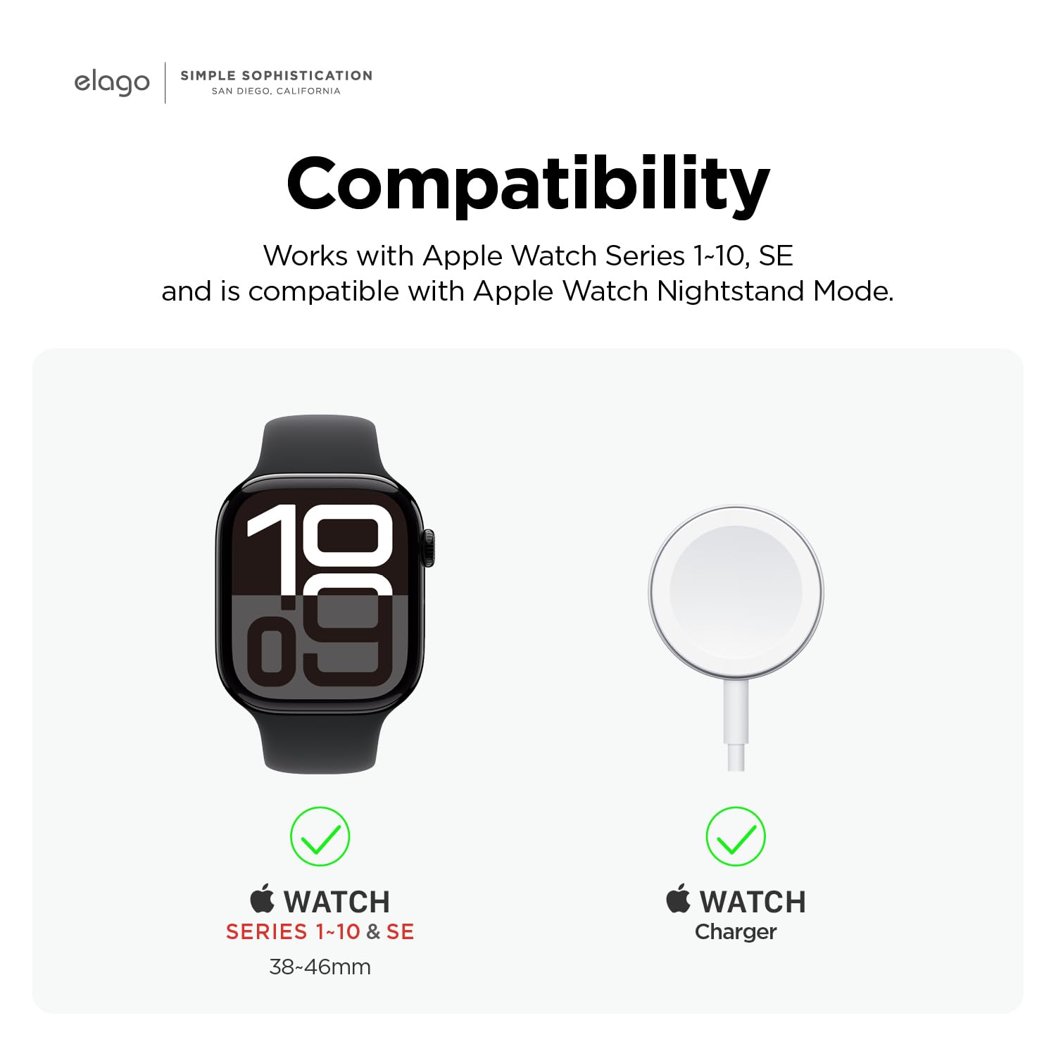 Foto 6 pulgar | Soporte Para Apple Watch, Serie Iwatch Compatible Con Elago W5 - Venta Internacional.