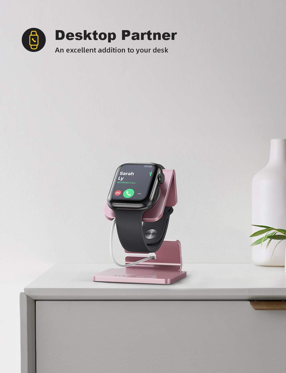Foto 5 pulgar | Estación de Carga Lamicall para Apple Watch-Venta Internacional