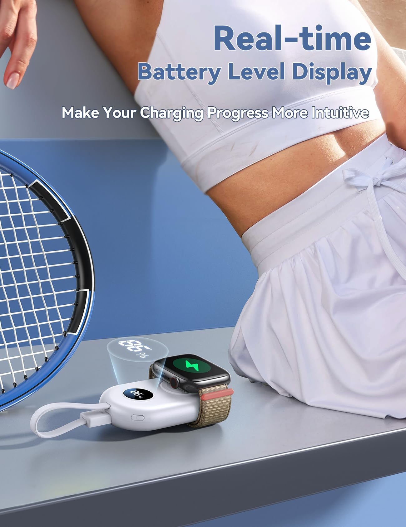 Foto 4 | Cargador Portátil Joyroom Para Apple Watch 10 2500mah - Venta Internacional.
