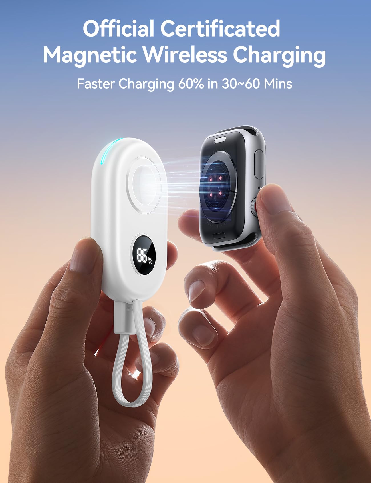 Foto 8 pulgar | Cargador Portátil Joyroom Para Apple Watch 10 2500mah - Venta Internacional.