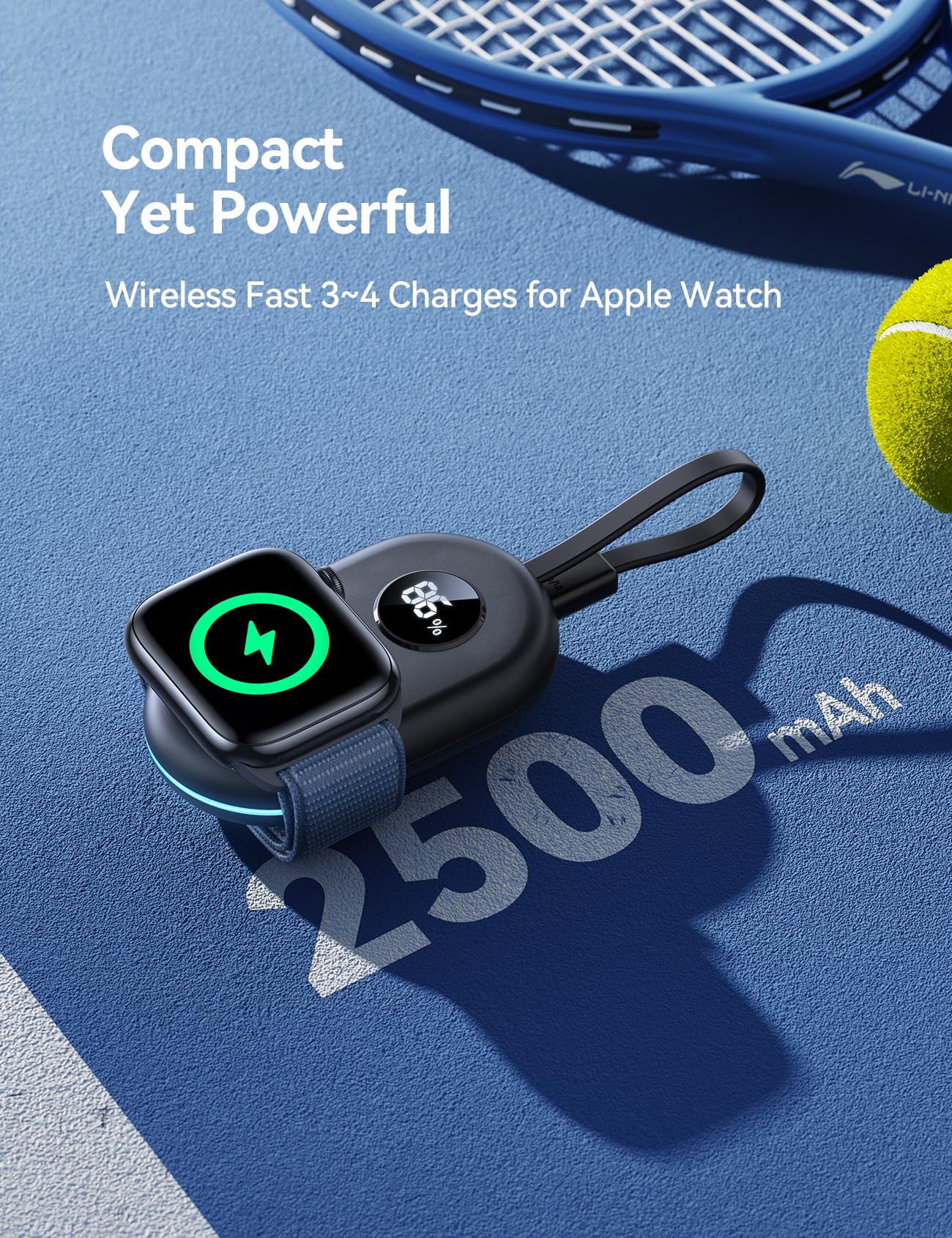 Foto 3 pulgar | Cargador Portátil Joyroom Para Apple Watch 10 2500mah - Venta Internacional.