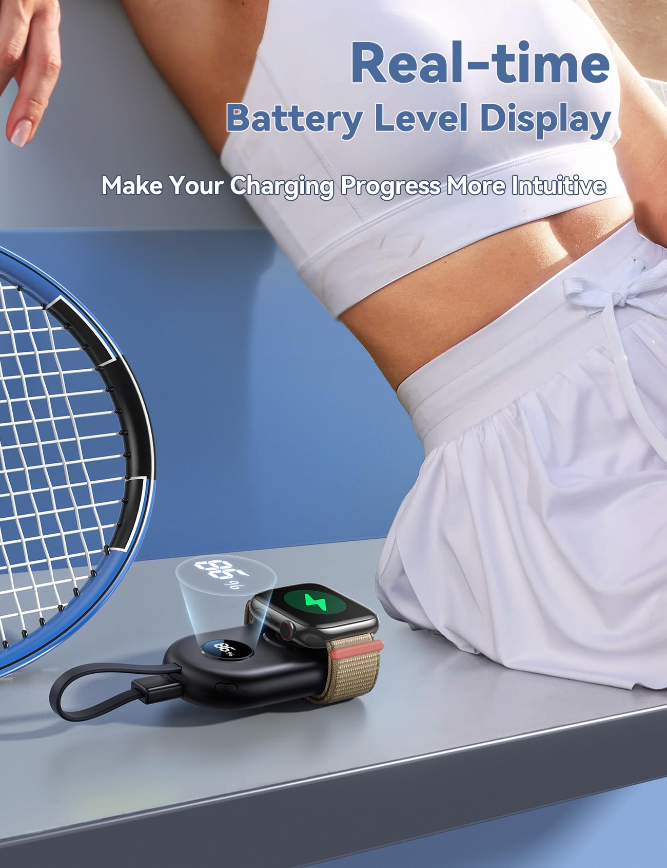 Foto 4 | Cargador Portátil Joyroom Para Apple Watch 10 2500mah - Venta Internacional.