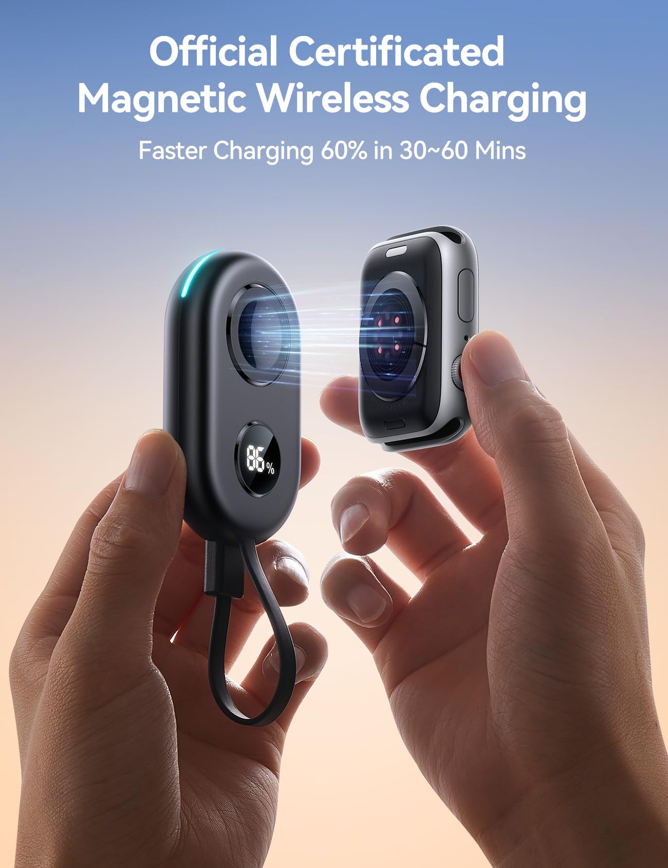 Foto 8 pulgar | Cargador Portátil Joyroom Para Apple Watch 10 2500mah - Venta Internacional.