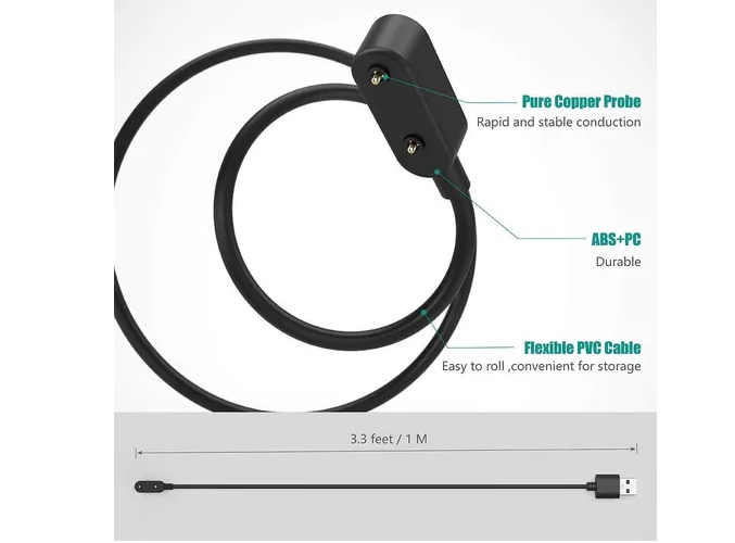 Foto 5 pulgar | Cable Cargador Xtellar Para Huawei Band 6, Huawei Watch Fit Y Honor 6 - Carga Magnética Eficiente De 100cm