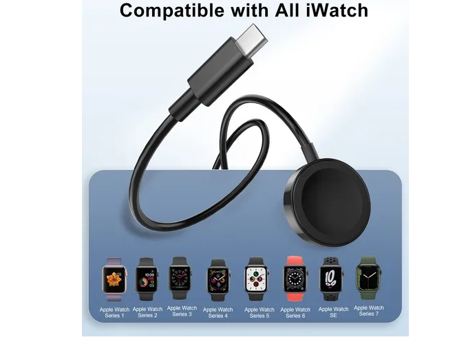 Foto 3 pulgar | Xtellar Cargador Magnético Usb Premium Para Apple Watch – Solución De Carga Rápida Y Segura Para Iwatch