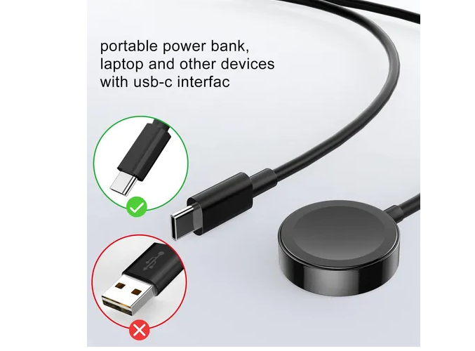 Foto 4 pulgar | Xtellar Cargador Magnético Usb Premium Para Apple Watch – Solución De Carga Rápida Y Segura Para Iwatch