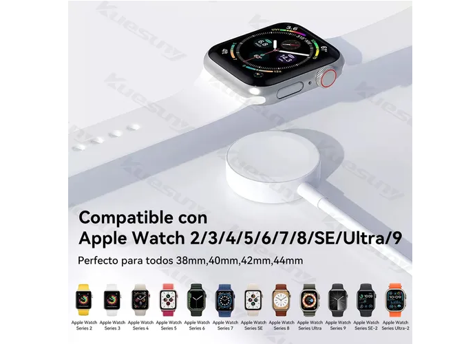 Foto 3 pulgar | Xtellar Cable Cargador Con Tecnología Usb Magnético Para Apple Watch, Accesorio Indispensable De Carga Rápida