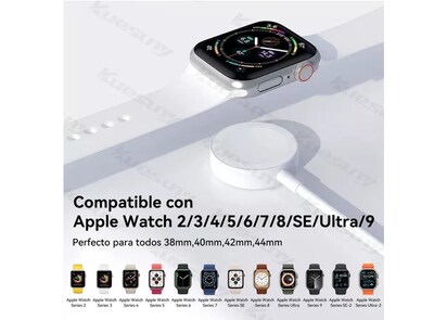 Foto 2 | Xtellar Cable Cargador Con Tecnología Usb Magnético Para Apple Watch, Accesorio Indispensable De Carga Rápida