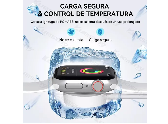 Foto 5 pulgar | Xtellar Cable Cargador Con Tecnología Usb Magnético Para Apple Watch, Accesorio Indispensable De Carga Rápida
