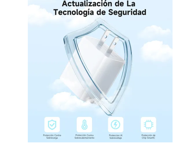 Foto 6 pulgar | Xtellar Combo Cargador Apple Watch Y Cable De Carga Rápida Iphone 2m