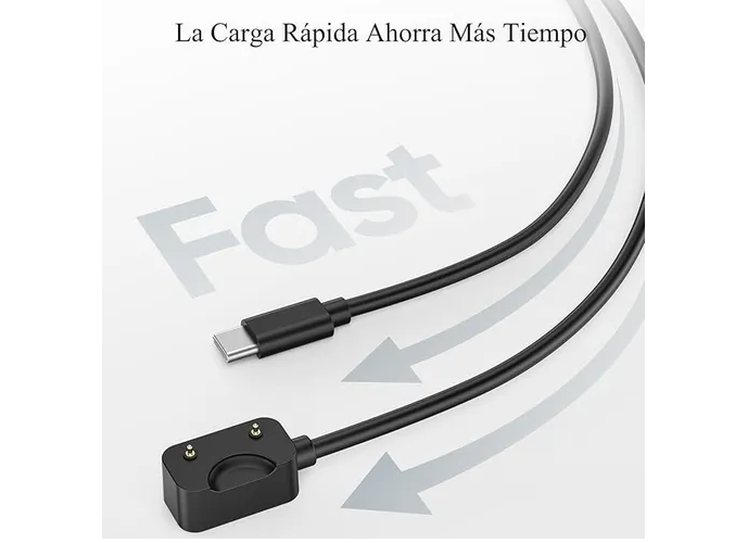Foto 5 pulgar | Xtellar Premium Cable De Carga Tipo-c Optimizado Para Samsung Galaxy Fit 3 Watch
