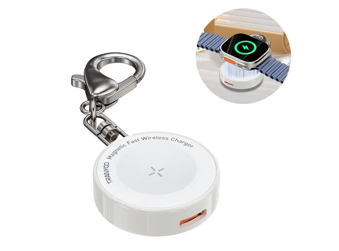 Cargador Magnético Premium Xtellar  De Carga Rápida Lightning + Tipo C Para Apple Watch